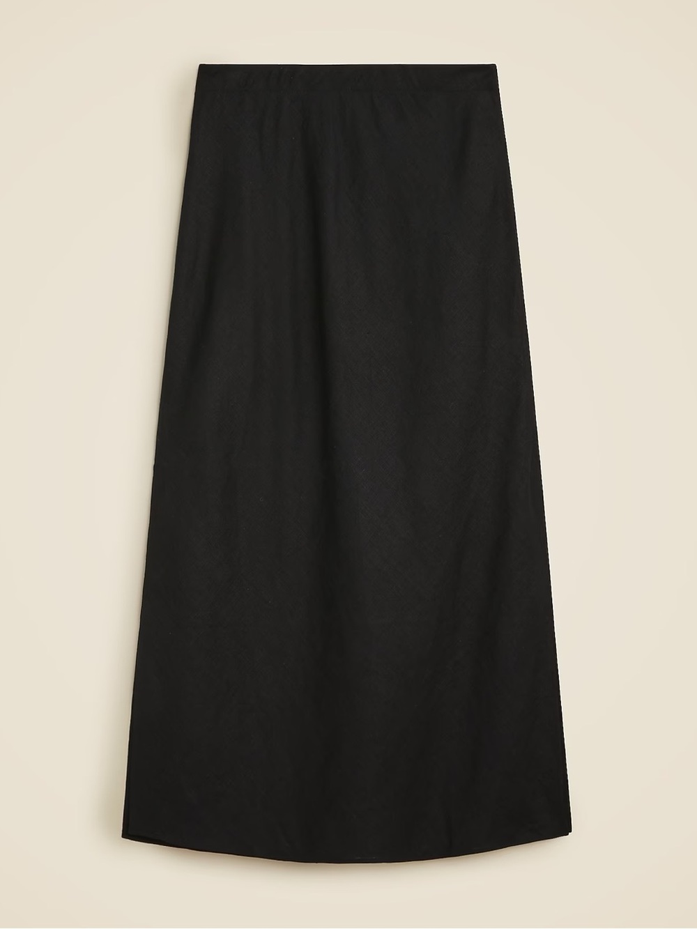 JCrew Gwyneth slip skirt in linen